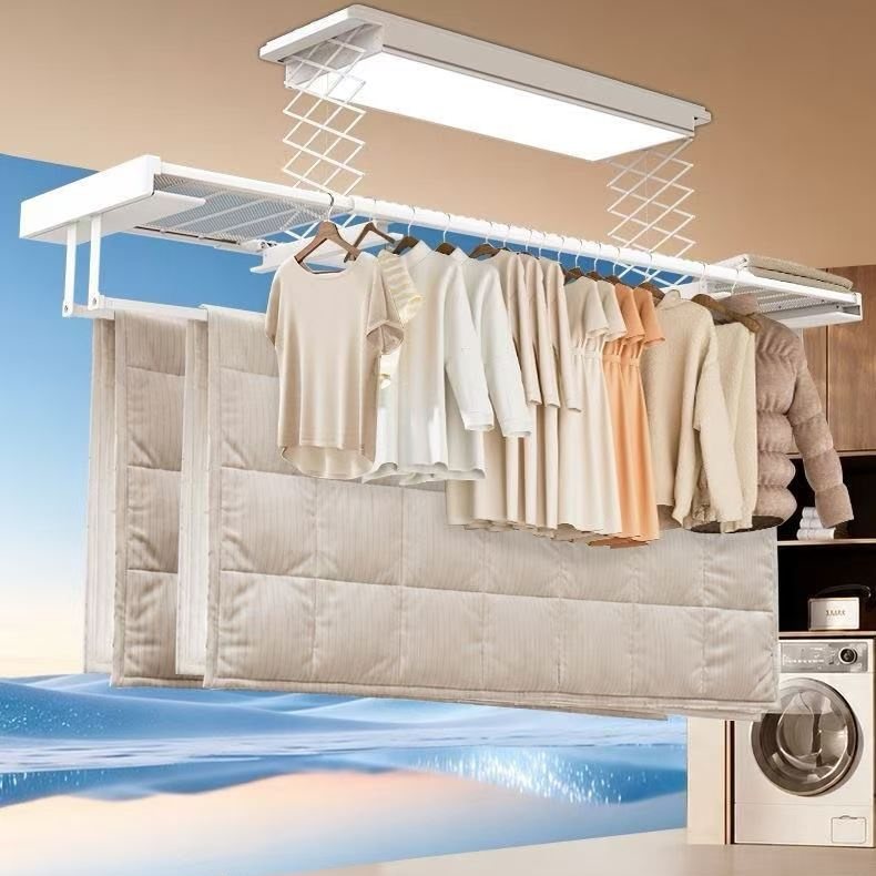 Electric clothes drying rack