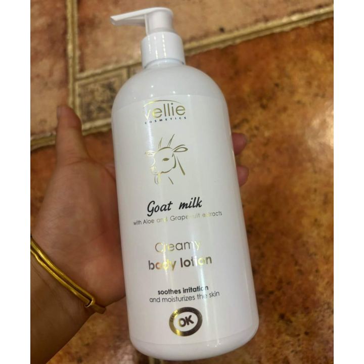 Goat milk body lotion