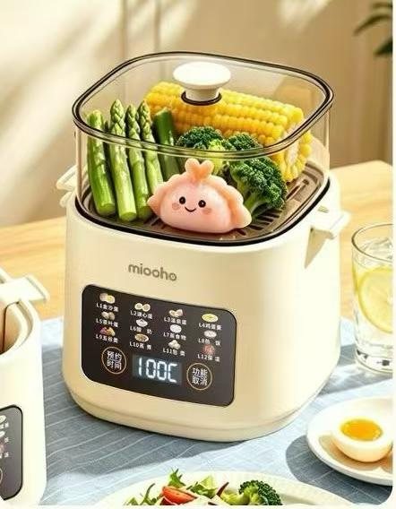 Multi‑function food steamer