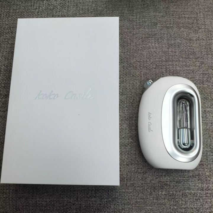 Home oxygen‑infused skin care device