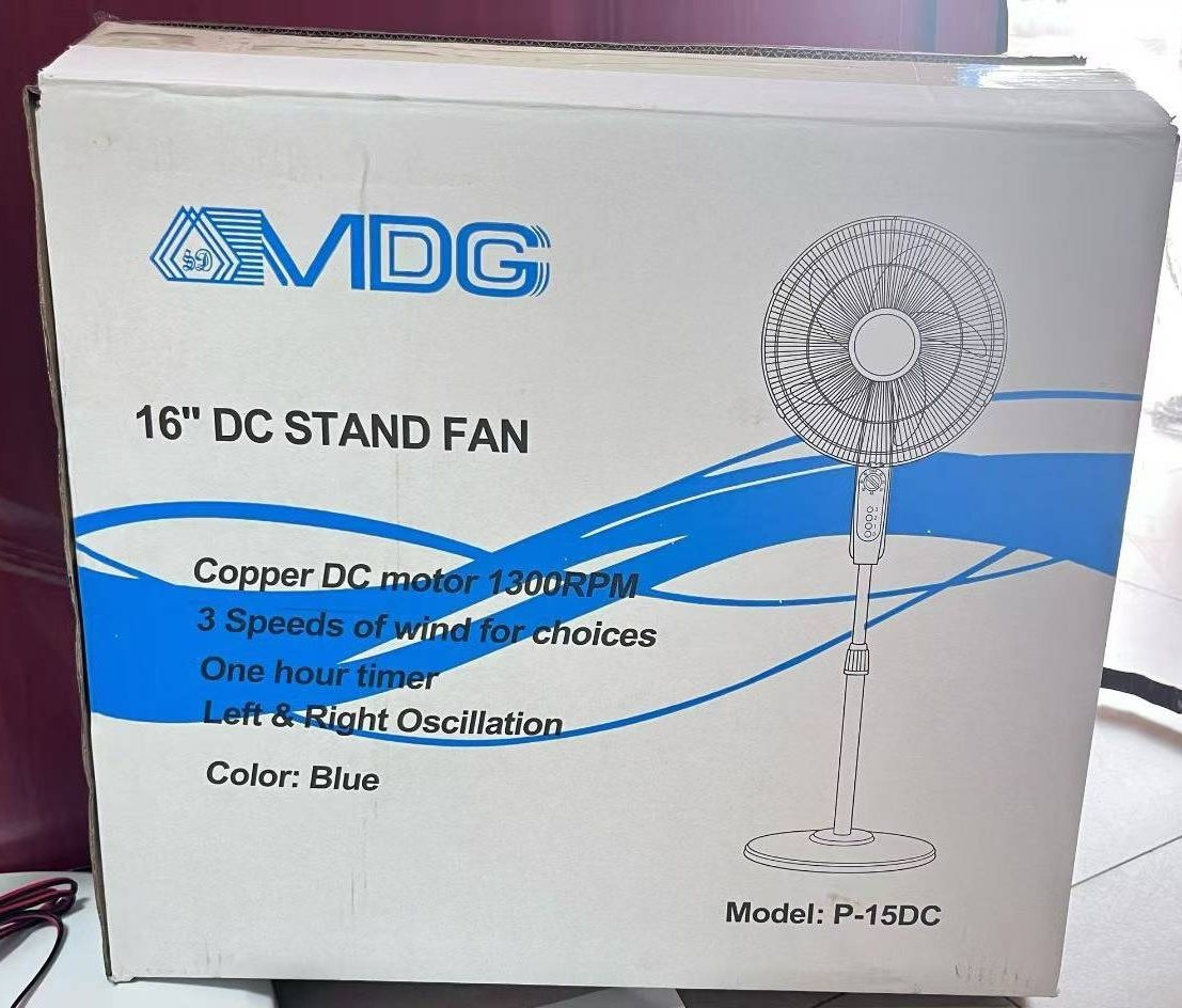 Solar‑powered fan