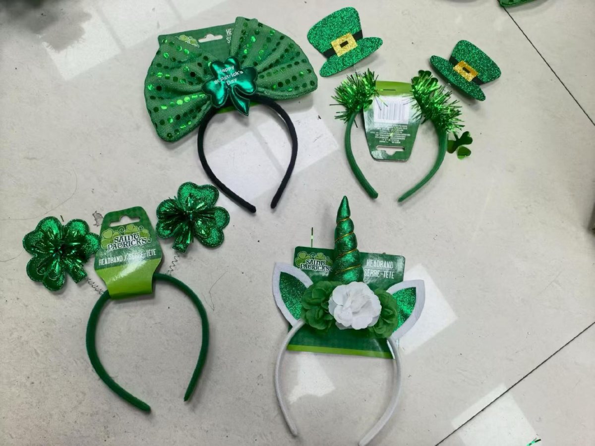 St. Patrick's Day party headband