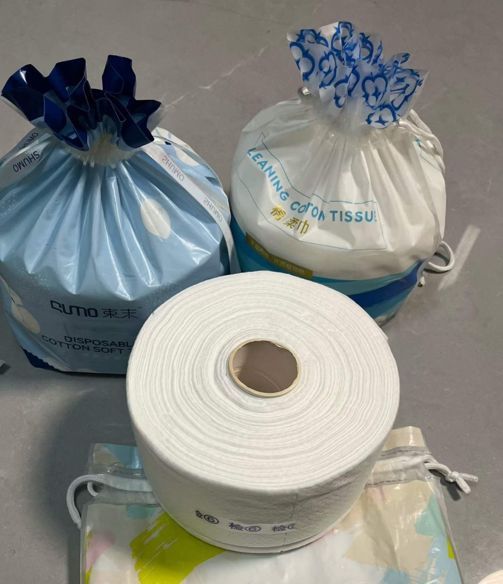 Cotton facial towels