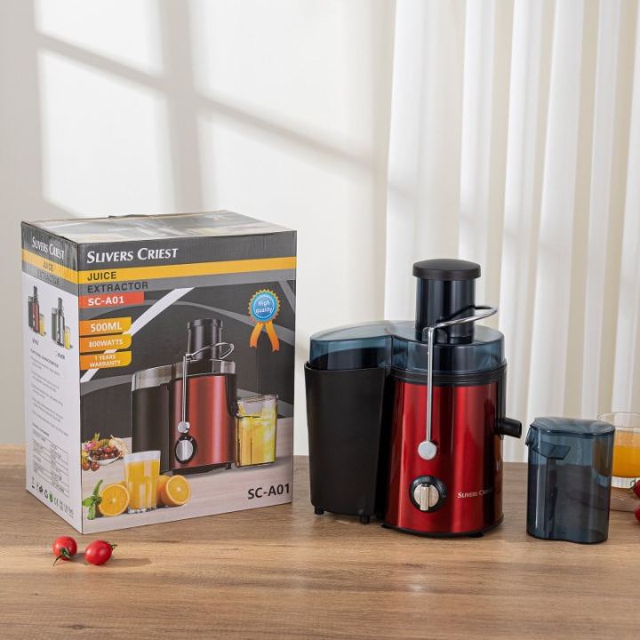 Household Centrifugal Juicer 400W 2 Speed Pulp Separation Stainless Steel Mesh 6PCS/CTN Fruit Juice