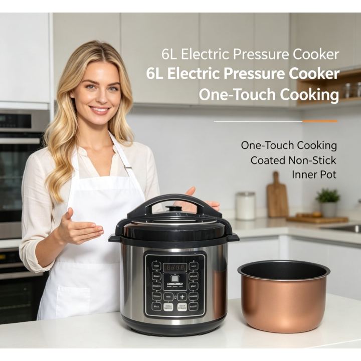 Multi‑function electric pressure cooker